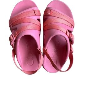 Chaco Kids Pink Sandals Size 3